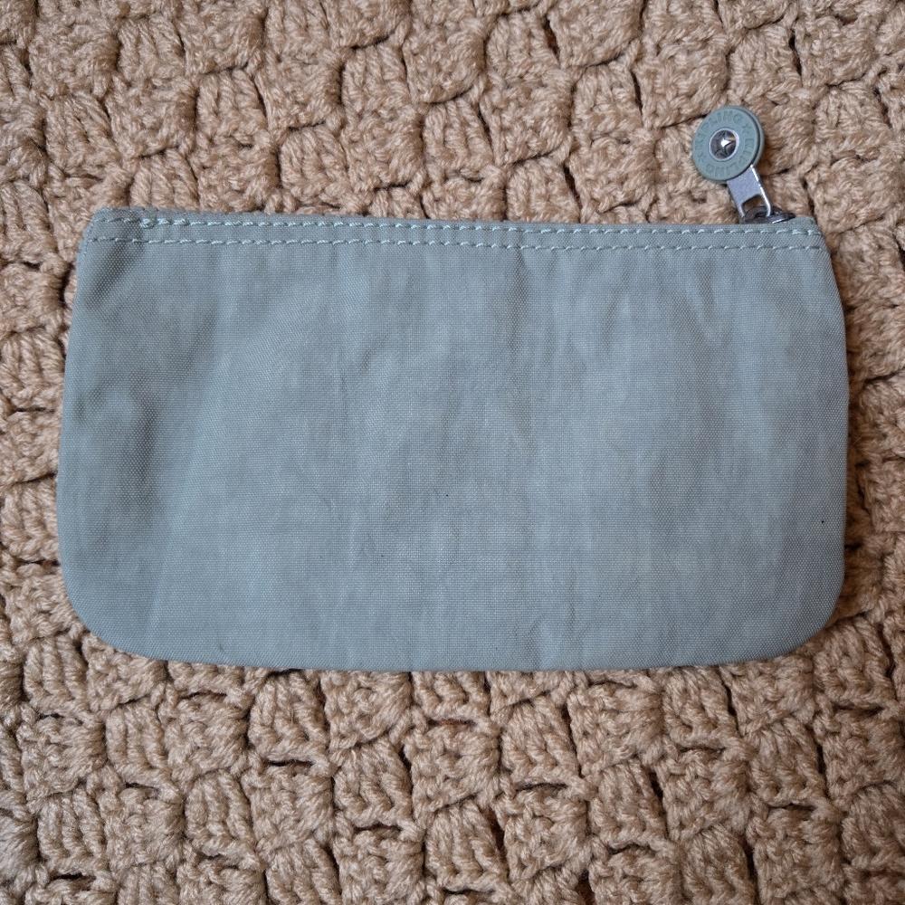 Kipling Light Blue Multi Compartment Zip Pouch - image 2